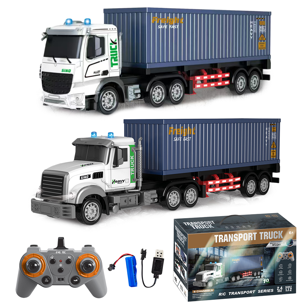 rc truck with container