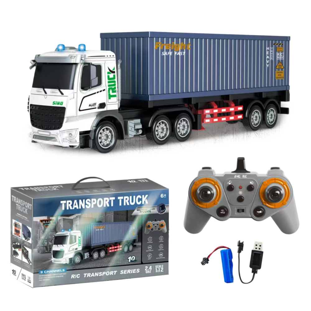 rc truck with container