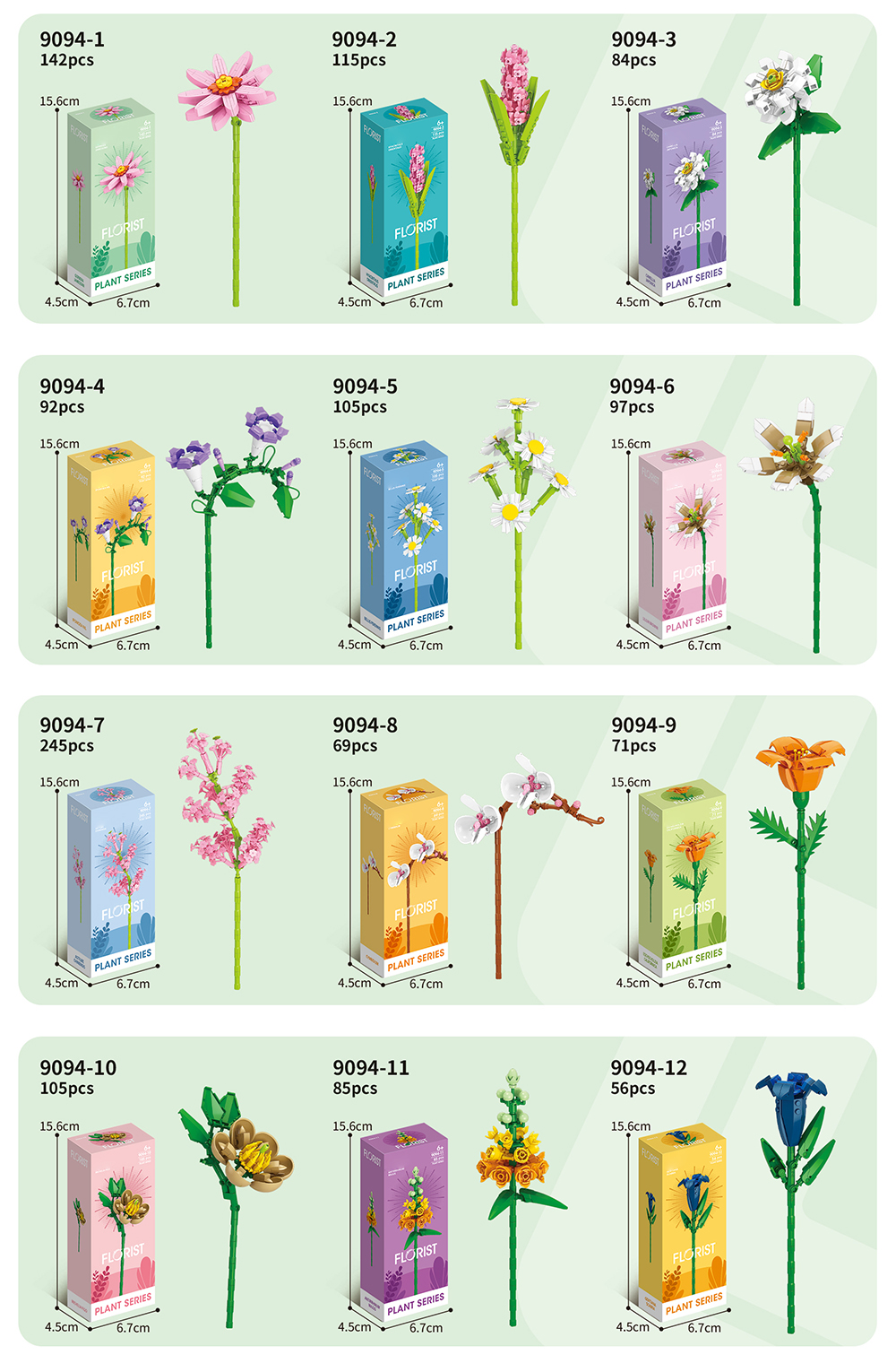 flower building blocks toys
Romantic Bouquet Gift
flower building blocks
flower building blocks set