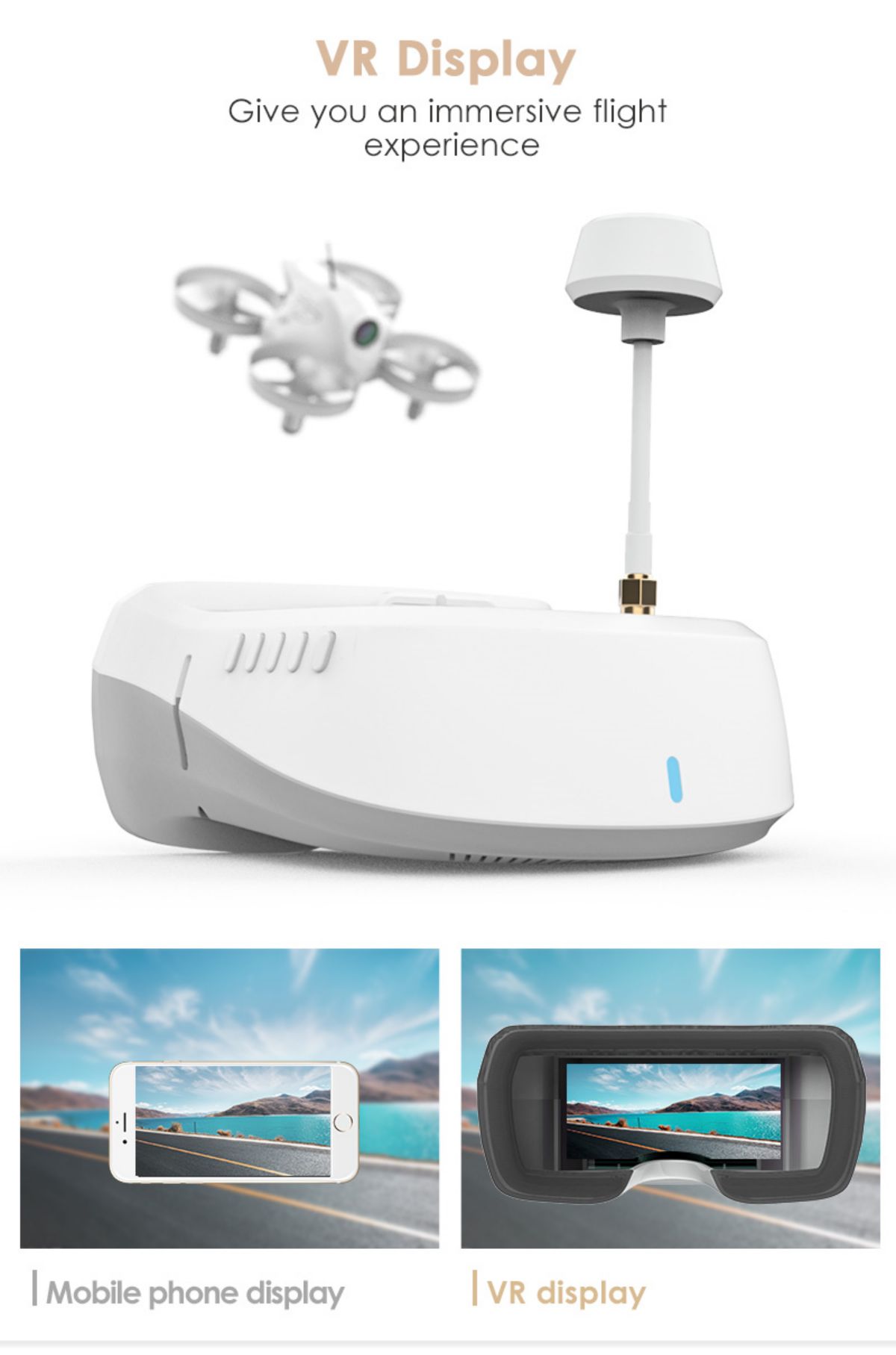 FPV trkaći dron sa VR naočalama (3)