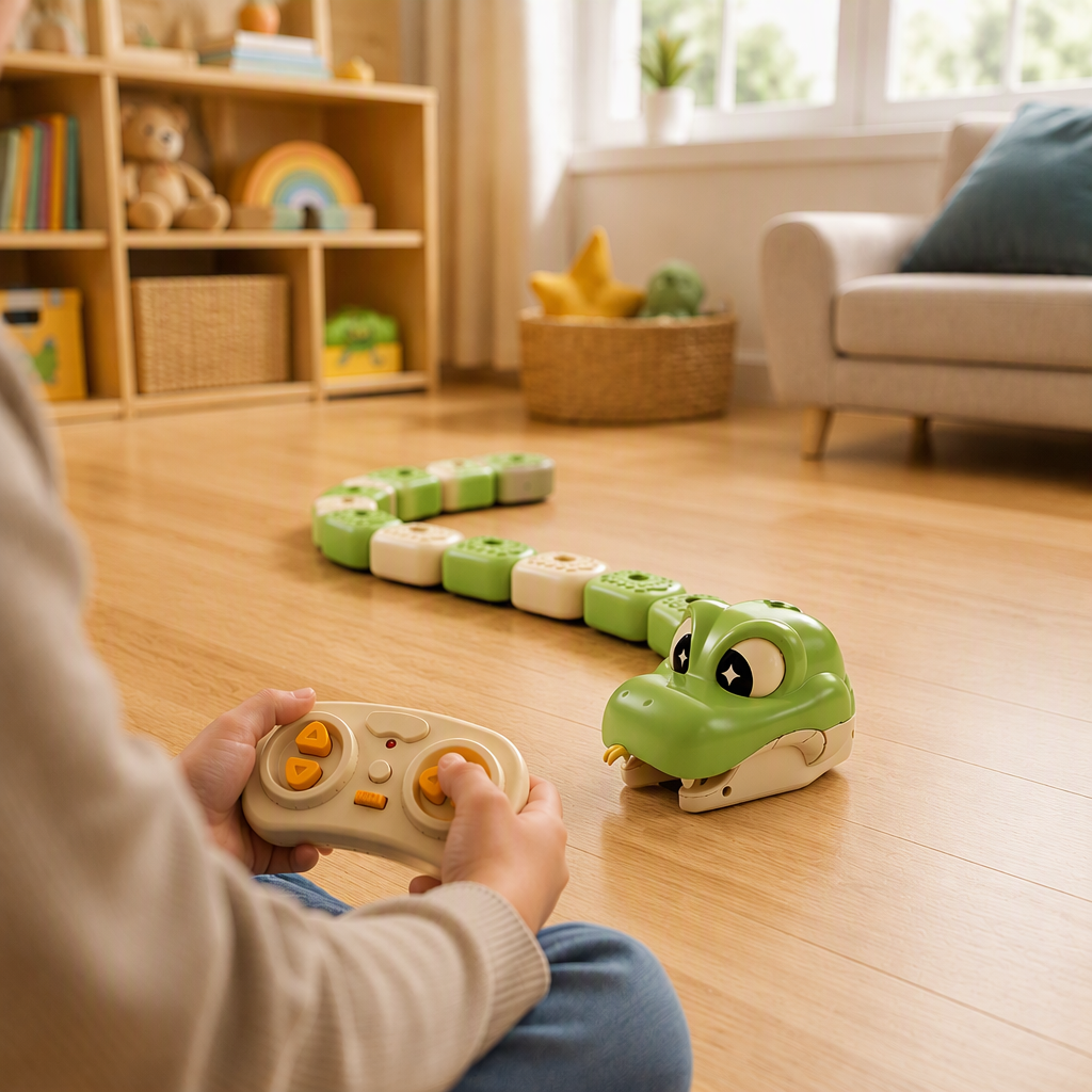 Remote Control Magnetic Snake Game Toy
