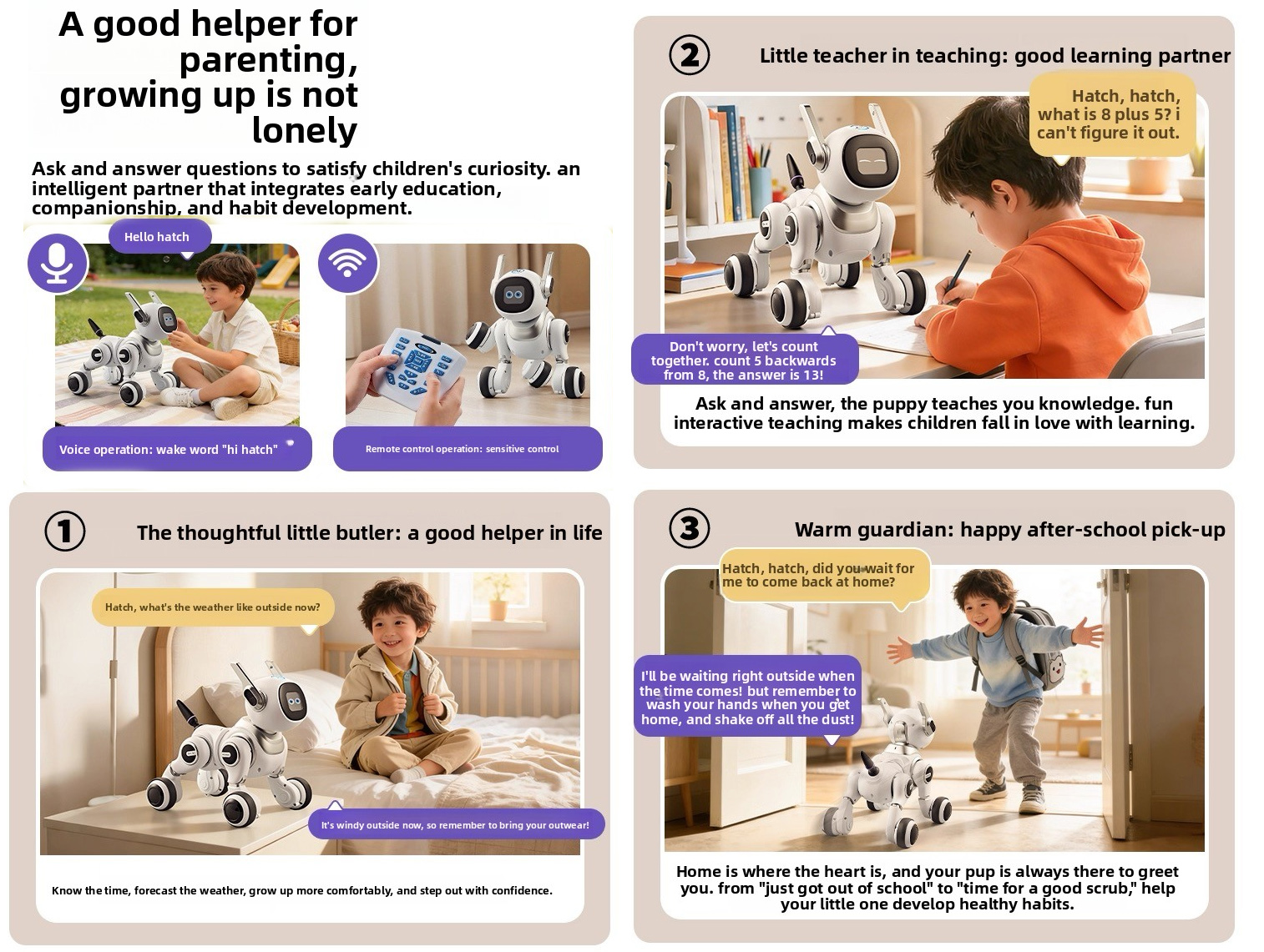 RC AI robot dog