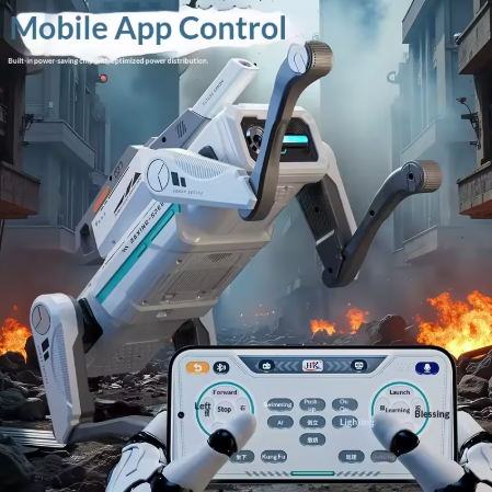  dual control  RC robot dog