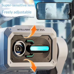  dual control  RC robot dog