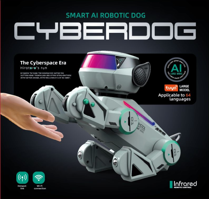 2.4G AI LARGE MOGEL Cyber dog