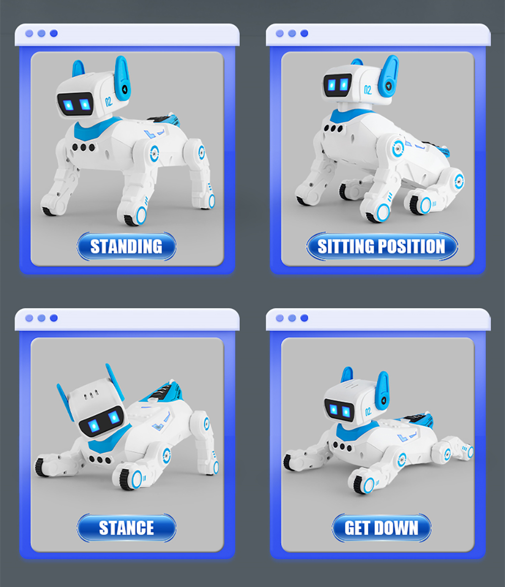 robot dog rc gift