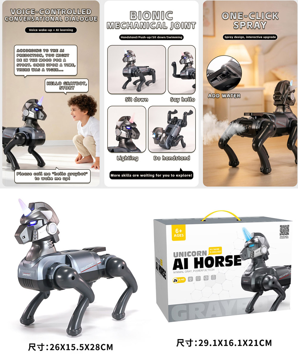 Kids Educational Electronic Pet RC unicorn