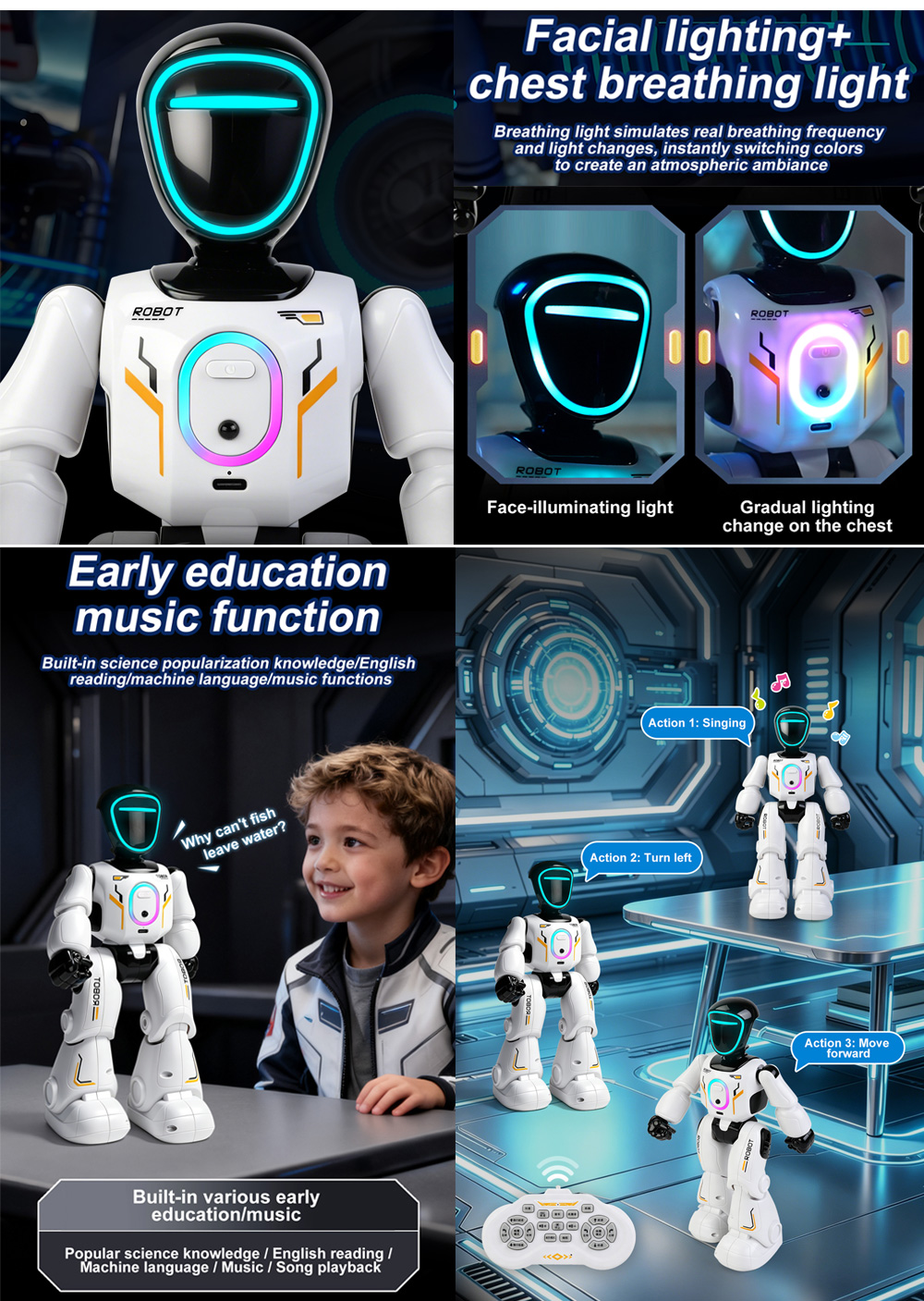 RC Humanoid Robot Toy