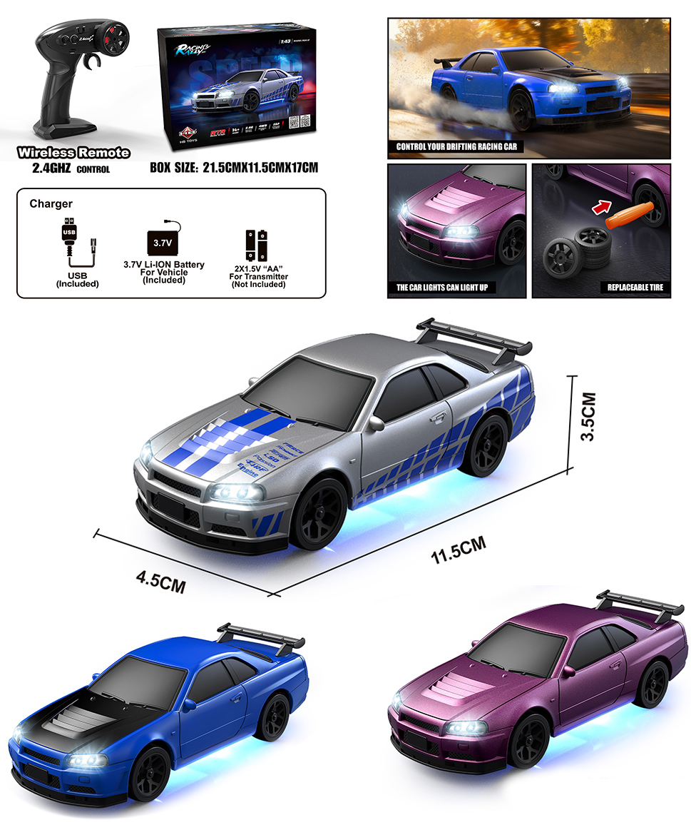 RC Drift Car with Light