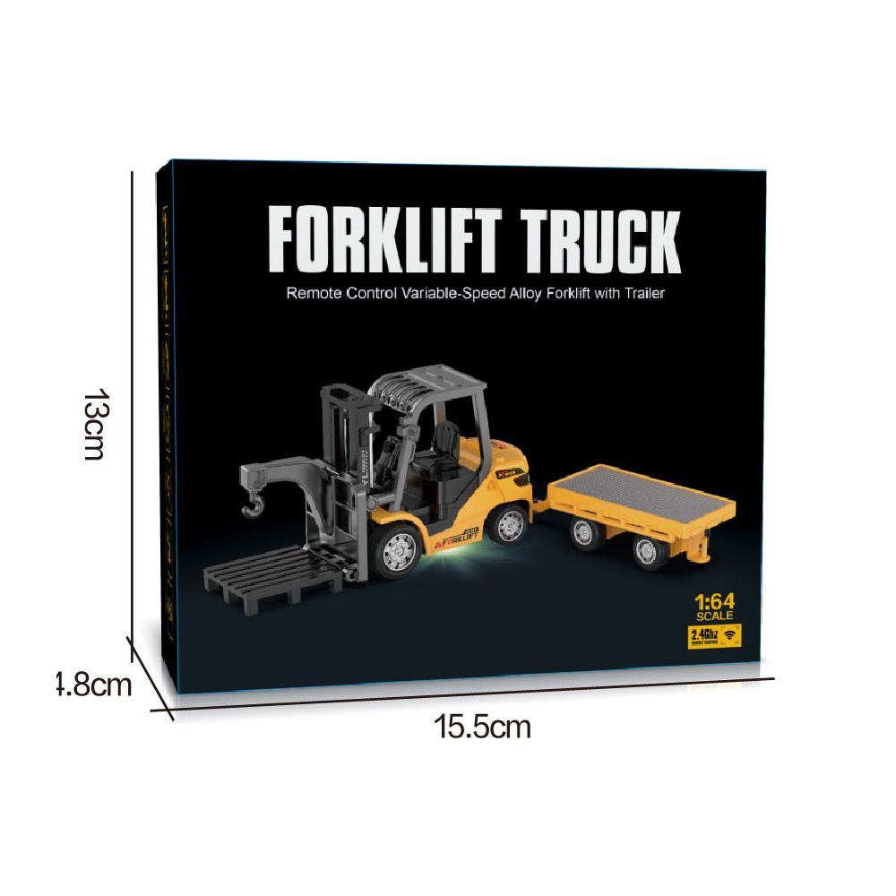RC diecast forklift with  pallet