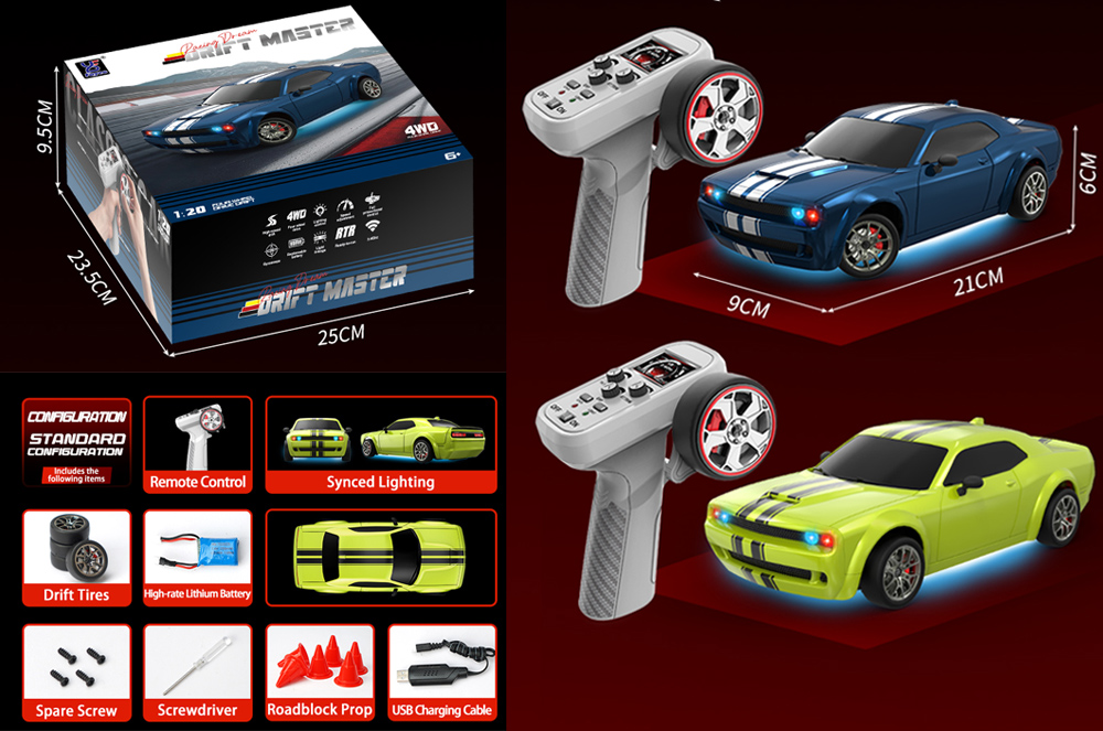 1:20 4WD RC Drift Car