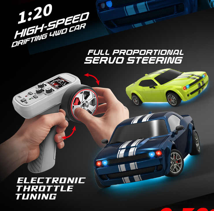 1:20 4WD RC Drift Car