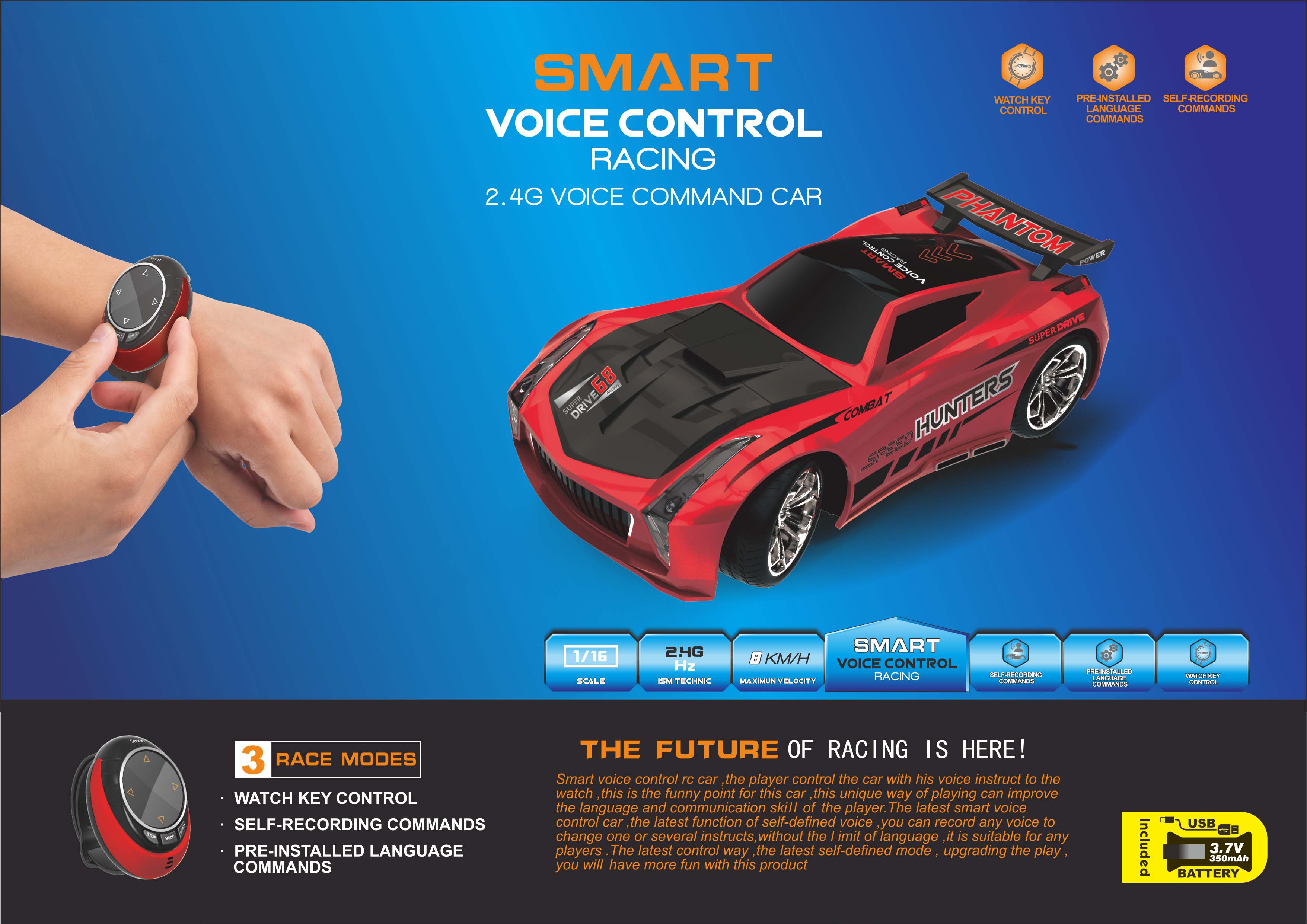 Voice Control Racing Car 详情 (1)